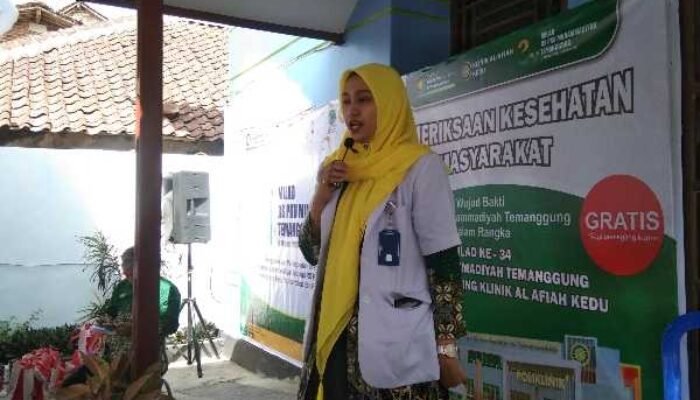 RS PKU Muhammadiyah Temanggung Rayakan Milad ke-34 dengan Pemeriksaan Kesehatan Gratis di Klinik Pratama Al Afiah Kedu