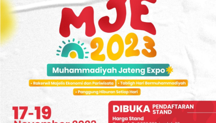 Muhammadiyah Jateng Expo (MJE) 2023: Peluang Bisnis dan Kreativitas Terbesar di Jawa Tengah