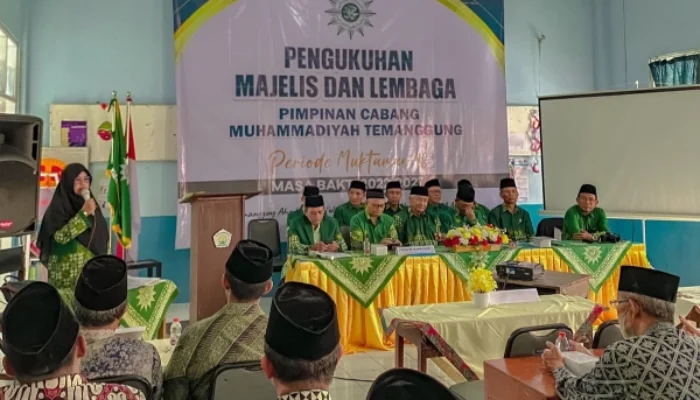 PCM Temanggung Kukuhkan UPP untuk Meningkatkan Kinerja Program Kerja 2022-2027