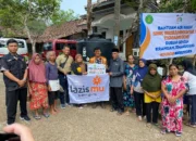 SMK MUTU Temanggung dan Lazismu Salurkan Bantuan Air Bersih untuk Warga Terdampak Kekeringan