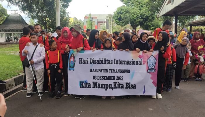 Tim Kesehatan RS PKU Muhammadiyah Temanggung Berkarya di Acara Hari Disabilitas Internasional