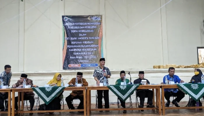 Koperasi Mentari Perguruan Muhammadiyah Temanggung Gelar Rapat Anggota Tahunan