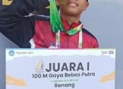 Siswa SD Muhammadiyah 1 Temanggung Raih Juara 1 Nasional di O2SN Cabang Renang