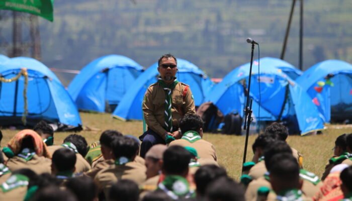 Hizbul Wathan SMK MUTU Temanggung Sukses Gelar Perjumsa, 219 Anggota Sukses Baret di Suhu 12 Derajat