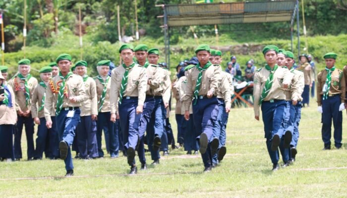 Antusias Peserta ikuti Lomba Ceria Pandu Hizbul Wathan Kwarda Kabupaten Temanggung