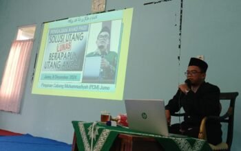 Pengajian Ahad Pagi PCM Jumo: "Kiat Lunas Hutang, Berapapun Jumlahnya" bersama Ustadz Rofi'i