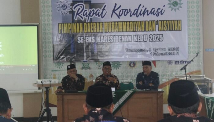 PDM dan PDA se-Karesidenan Kedu Gelar Rapat Koordinasi di Temanggung