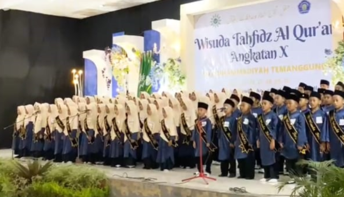 SD Muhammadiyah Temanggung Gelar Wisuda Tahfidz Angkatan X, 252 Peserta Lulus