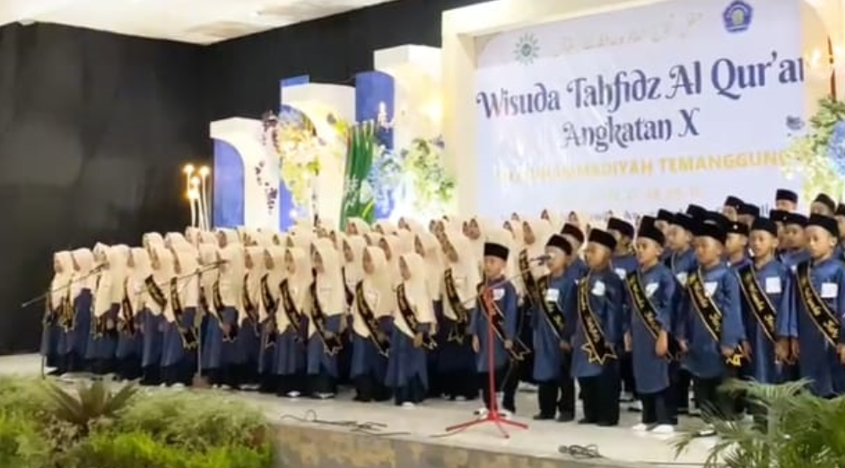 SD Muhammadiyah Temanggung Gelar Wisuda Tahfidz Angkatan X, 252 Peserta Lulus