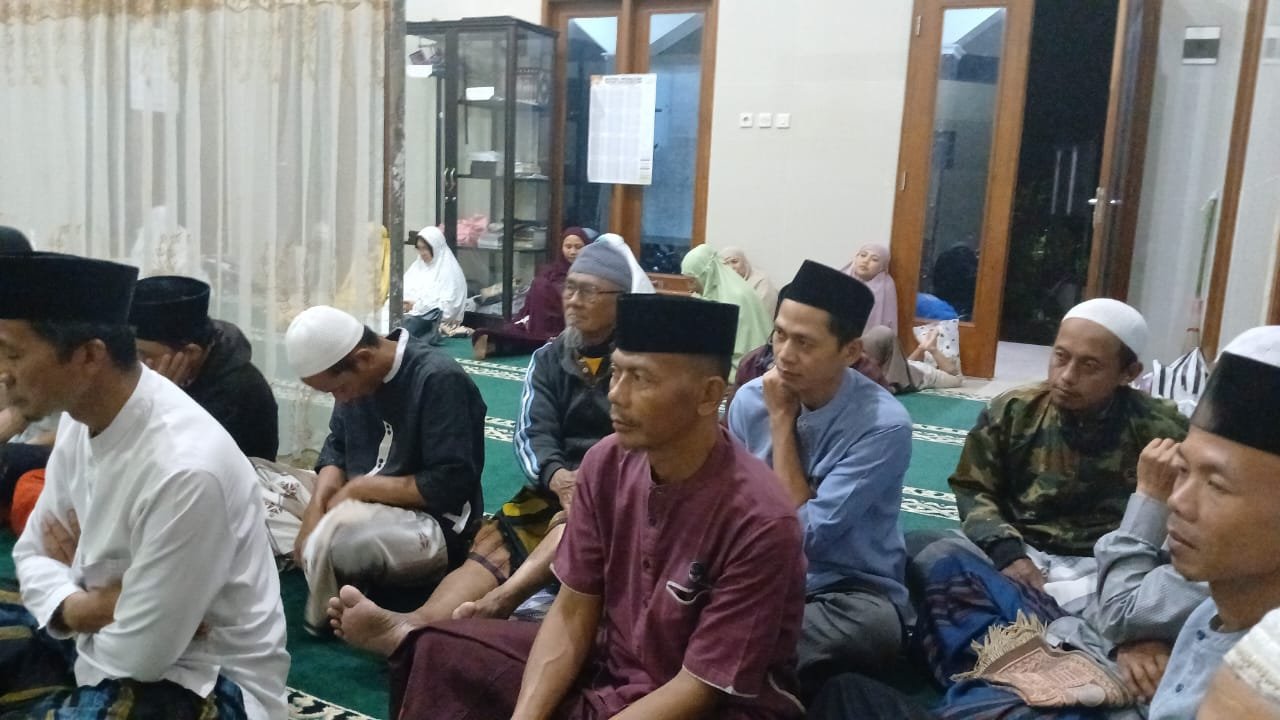 Kajian Malam Sabtu Pimpinan Ranting Muhammadiyah Barang Jumo Bahas Hikmah Isra Mi'raj