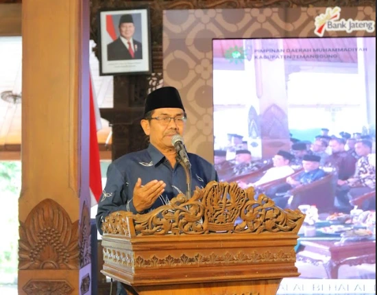 Muhammadiyah Temanggung Sukses Gelar Halal Bihalal dan Pengukuhan Bersama PCPM se-Kabupaten Temanggung