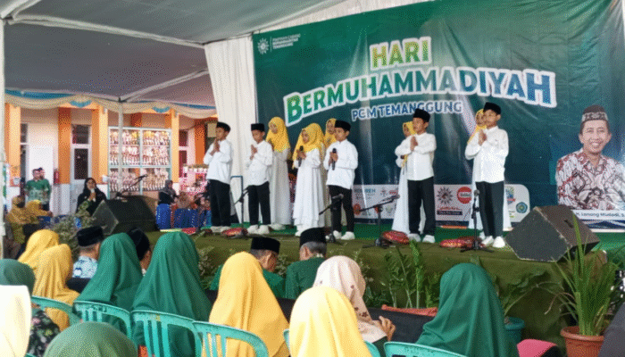 PCM Temanggung Gelar Hari Bermuhammadiyah: Tabligh Akbar Terbesar Meriahkan SD Muhammadiyah
