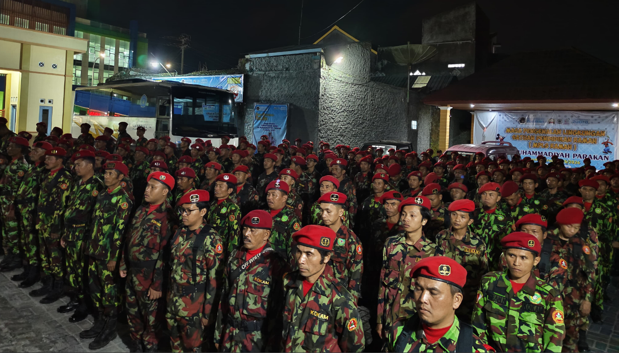300 Lebih KOKAM Temanggung Dilepas Menuju Apel Akbar Nasional di Sleman