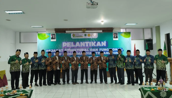 MPKU PDM Temanggung Lantik Pejabat Baru RS PKU Muhammadiyah Temanggung Periode 2025–2028