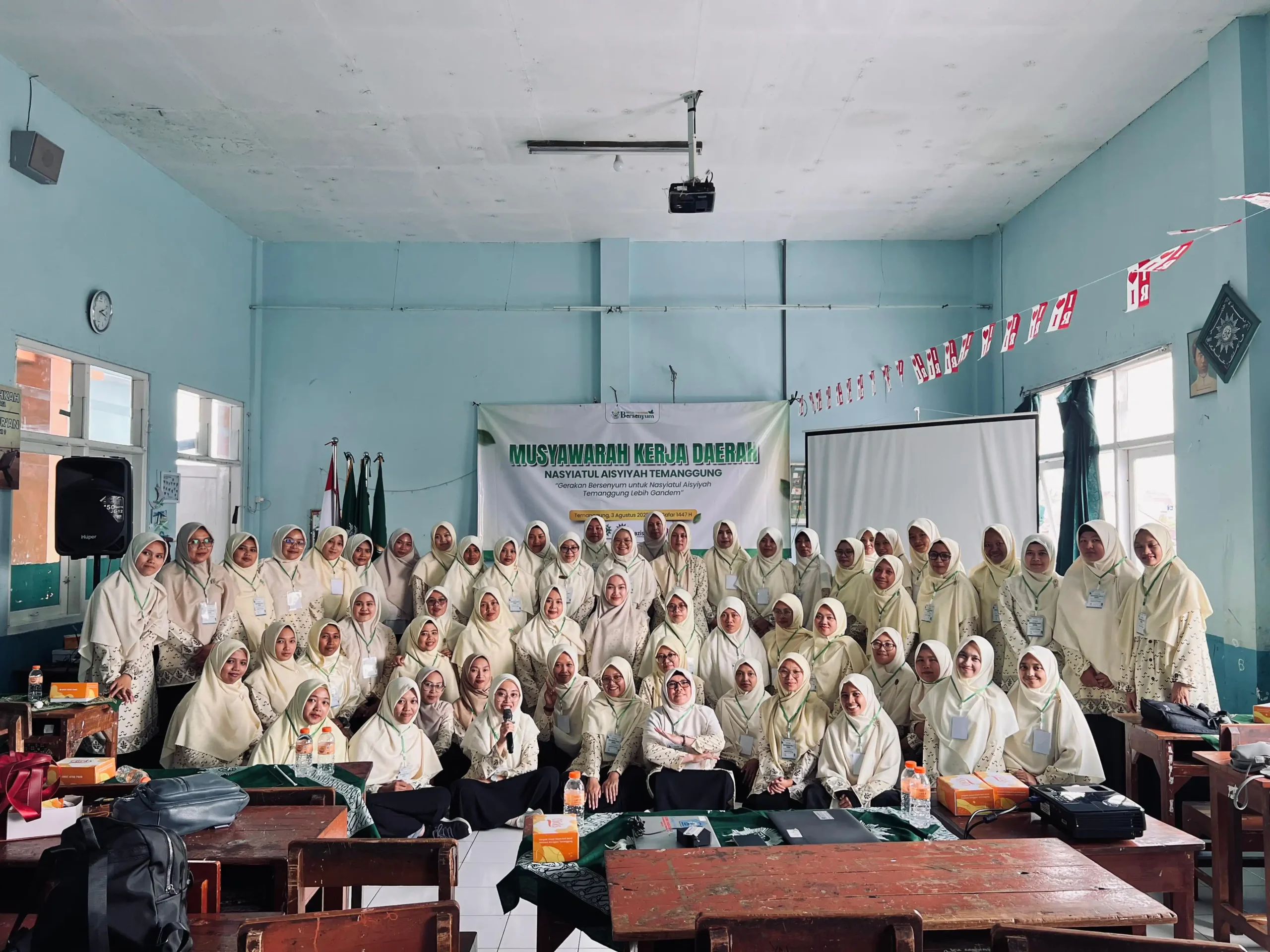 Musykerda Nasyiatul Aisyiyah Temanggung: Gerakan Bersenyum untuk NA Temanggung Lebih Gandem