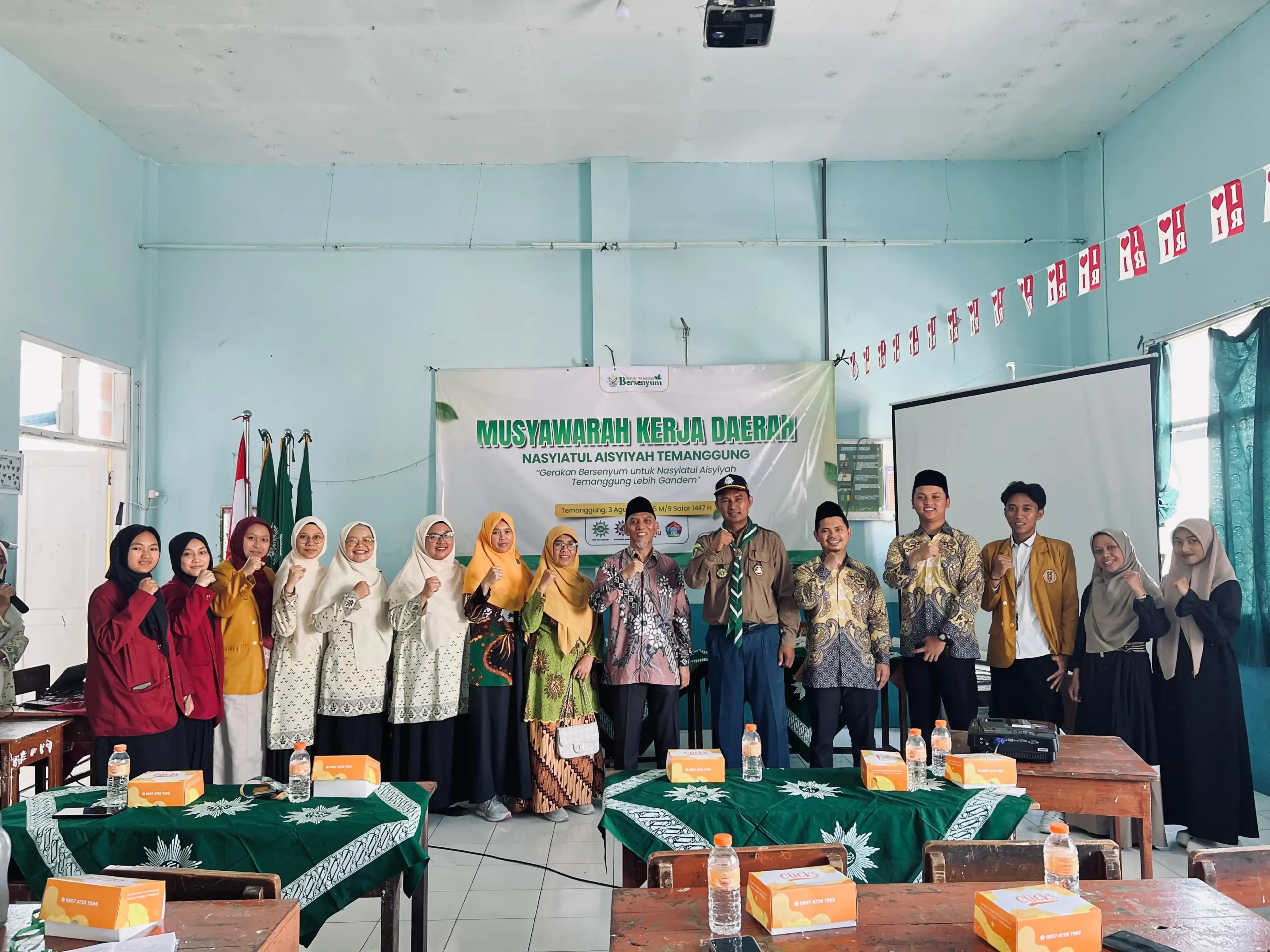 Musykerda Nasyiatul Aisyiyah Temanggung: Gerakan Bersenyum untuk NA Temanggung Lebih Gandem