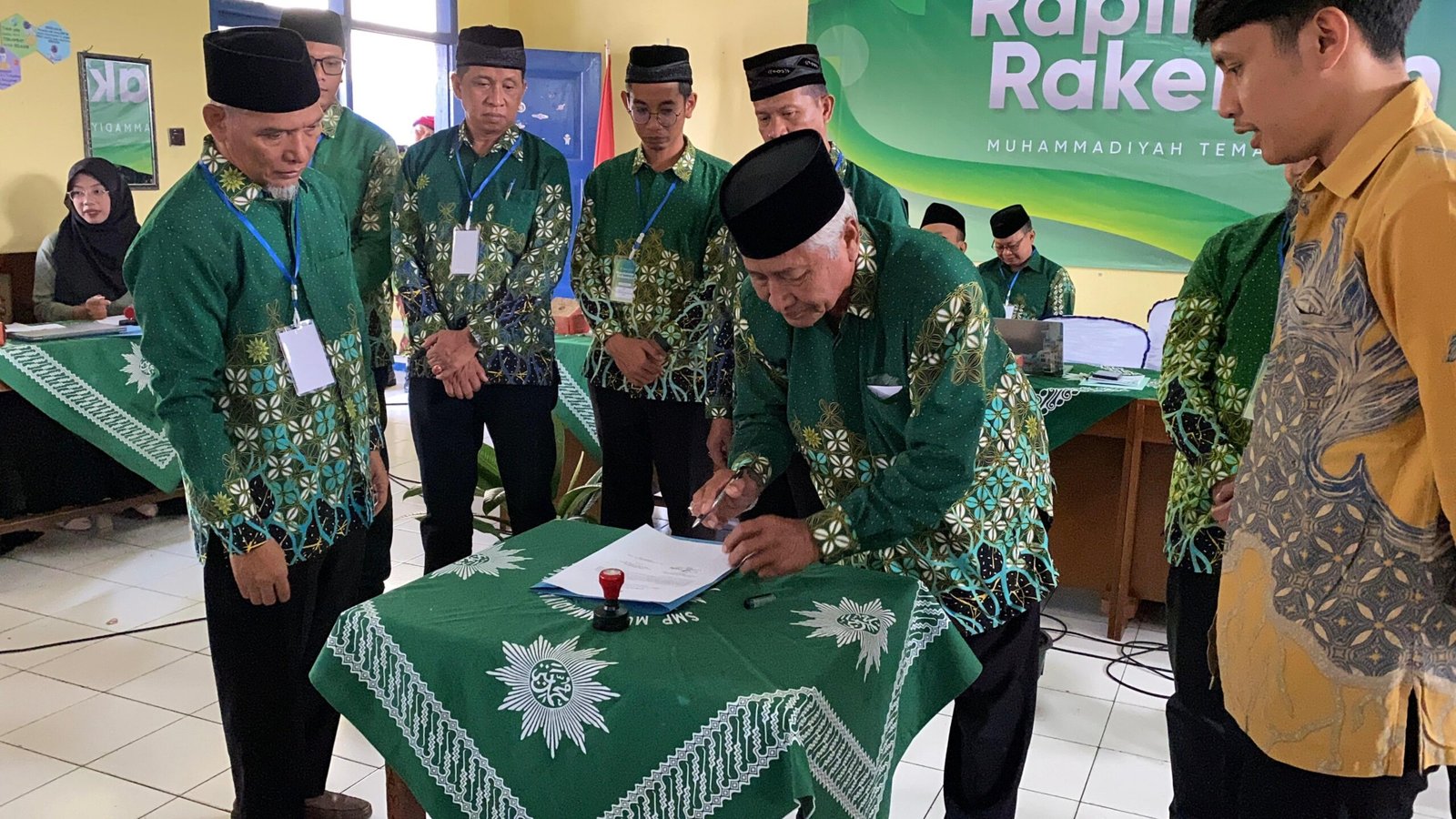 PCM Tlogomulyo Resmi Dikukuhkan pada Rapimda Muhammadiyah Temanggung 2025