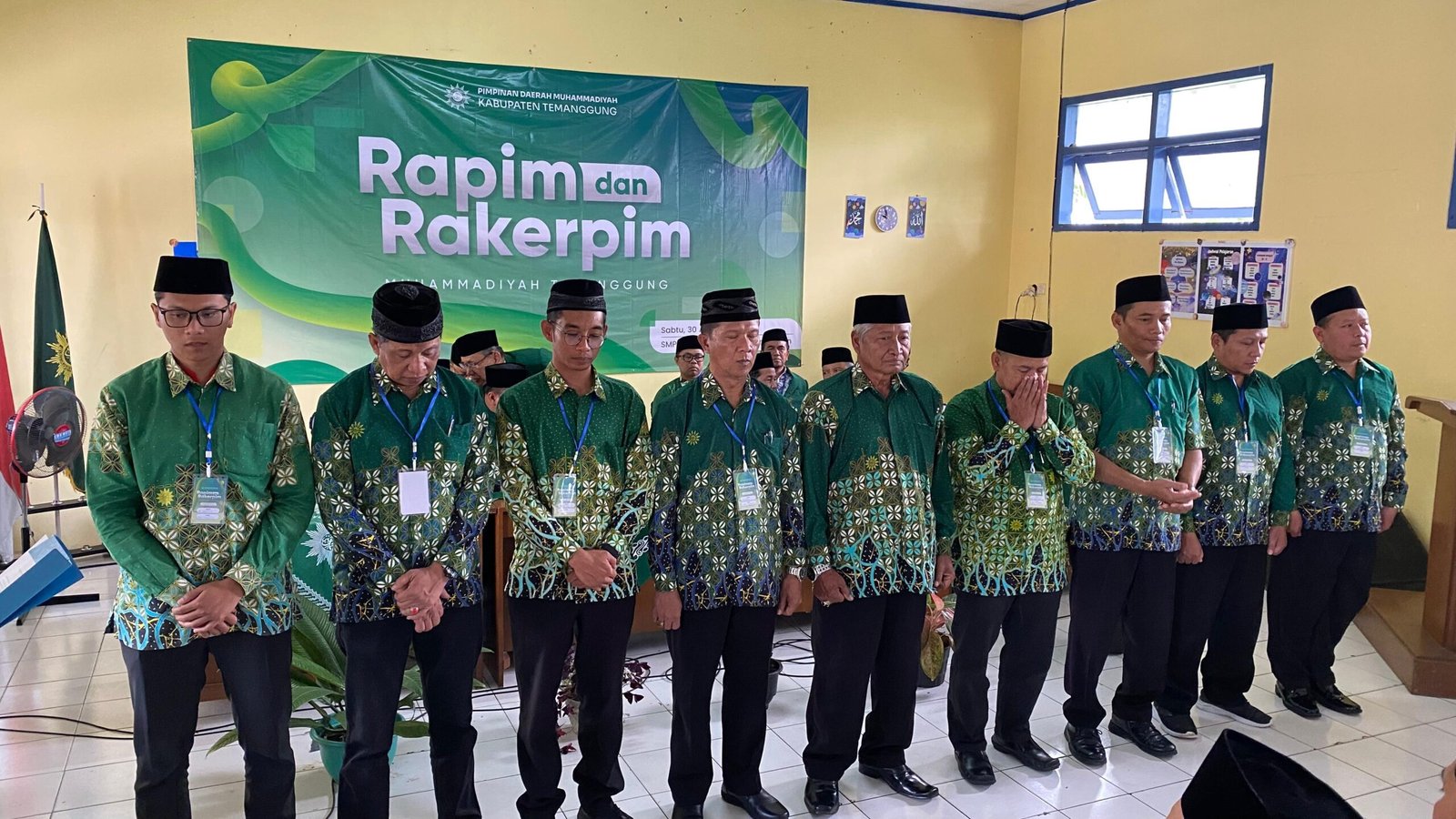 PCM Tlogomulyo Resmi Dikukuhkan pada Rapimda Muhammadiyah Temanggung 2025