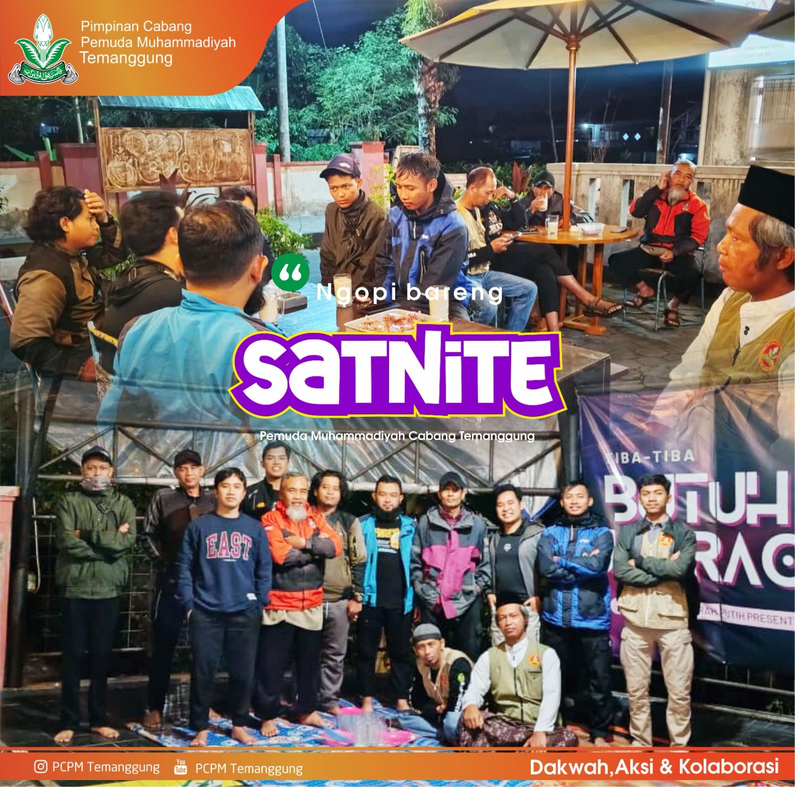 Ngopi Bareng SATNITE: Silaturahmi & Inspirasi Pemuda Muhammadiyah Temanggung