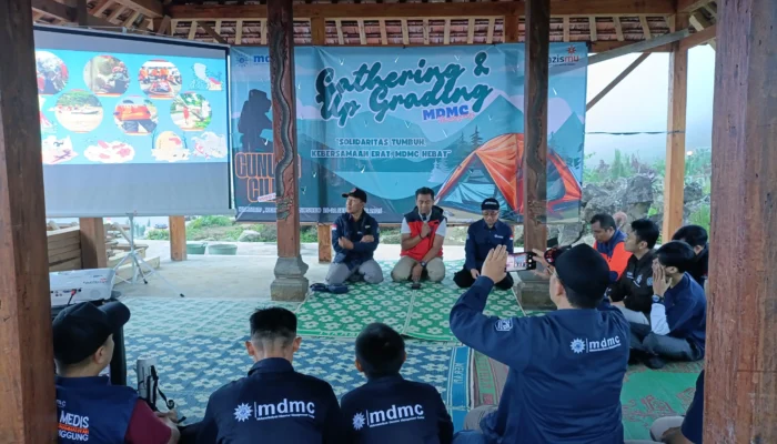 Gathering & Upgrading MDMC Kabupaten Temanggung Sukses Digelar di Gunung Cilik
