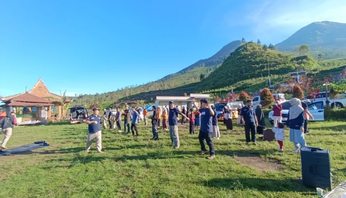 Gathering & Upgrading MDMC Kabupaten Temanggung Sukses Digelar di Gunung Cilik