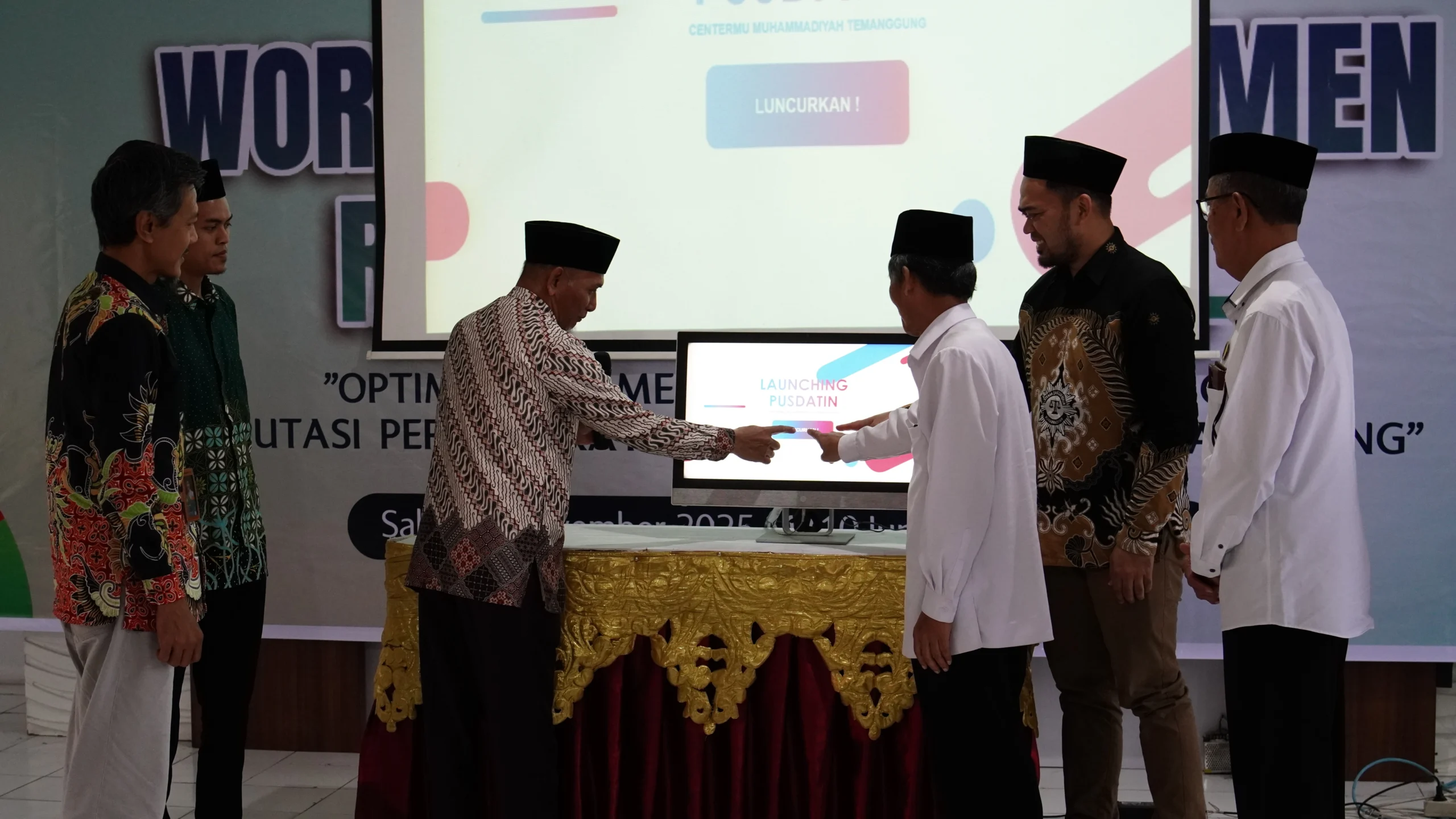 Pimpinan Daerah Muhammadiyah Temanggung Luncurkan Pusdatin “Centemu” untuk Wujudkan Daulat Digital