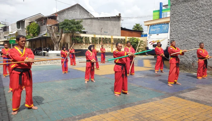 Tapak Suci Temanggung Gelar Latihan Bersama Sambut Milad Muhammadiyah ke-113