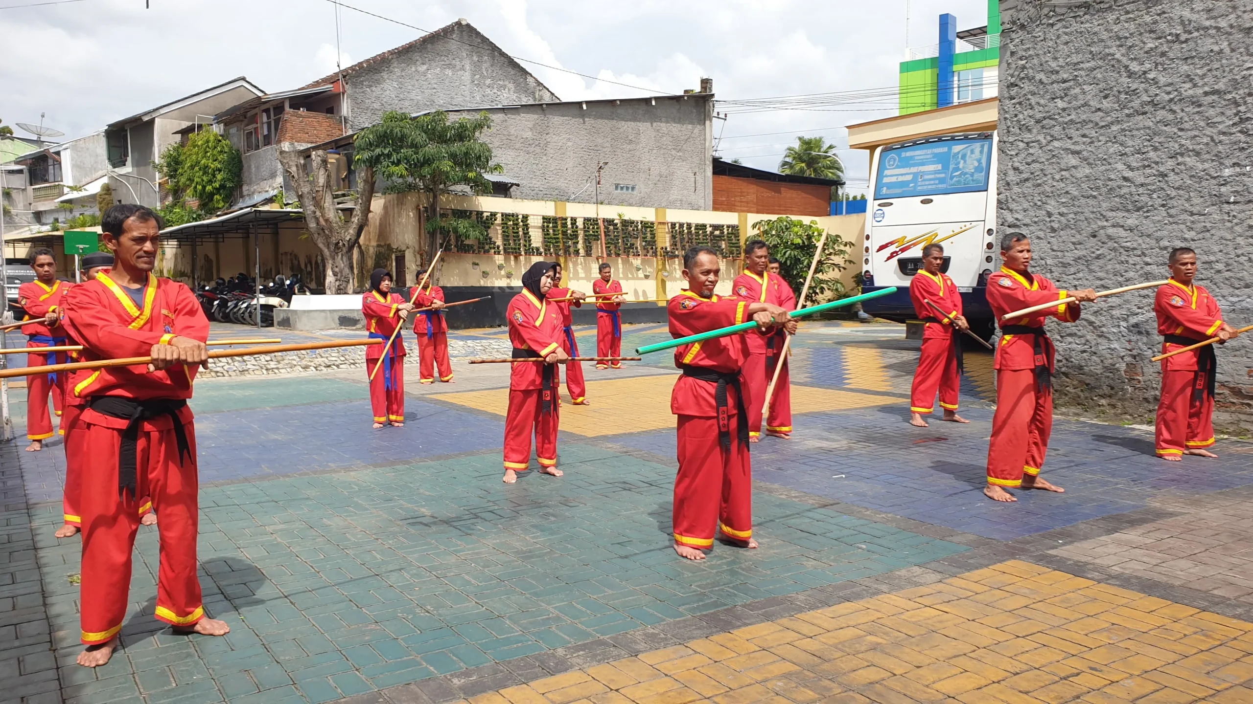 Tapak Suci Temanggung Gelar Latihan Bersama Sambut Milad Muhammadiyah ke-113