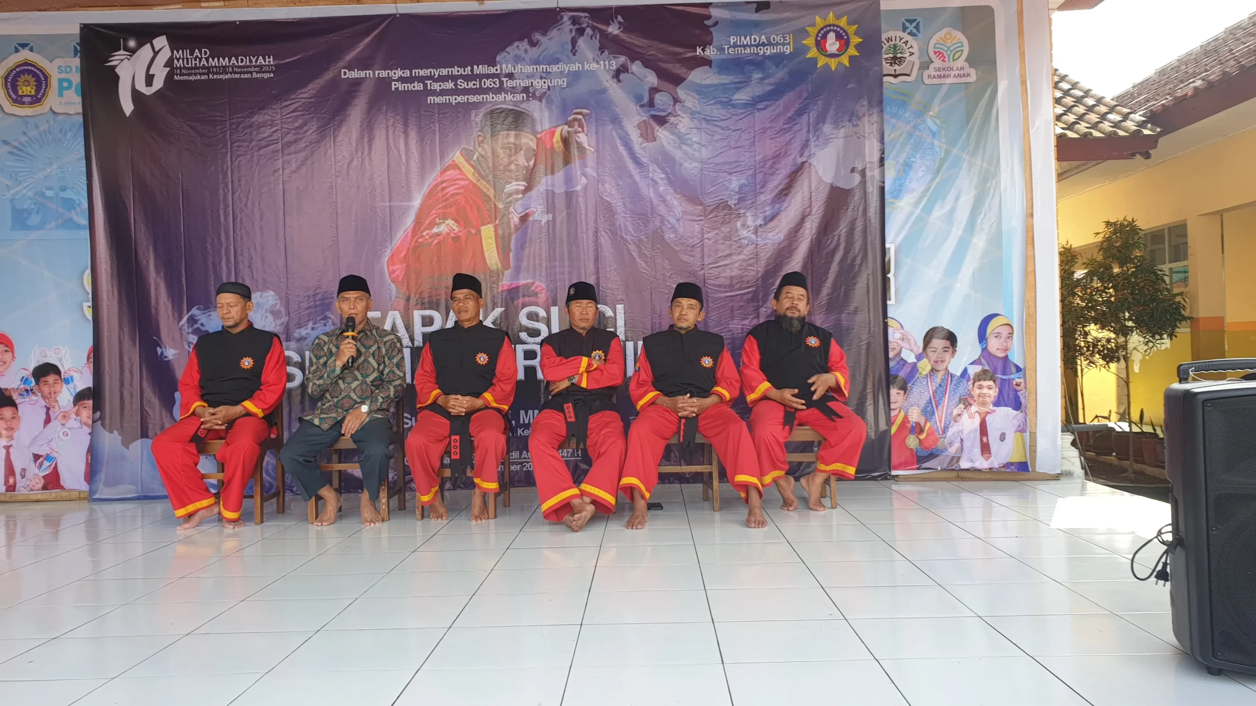 Tapak Suci Temanggung Gelar Latihan Bersama Sambut Milad Muhammadiyah ke-113
