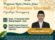 Kajian Rutin PRM Ngadirejo Bahas Kandungan Surat At-Takatsur