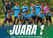 MI Muhammadiyah Malebo Sabet Juara 1 Mini Soccer PORSENI LPO PDM Temanggung 2025