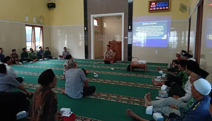 PCM Gemawang Gelar Pengajian Selapanan di Masjid Muhammad Al Amin Dusun Salam