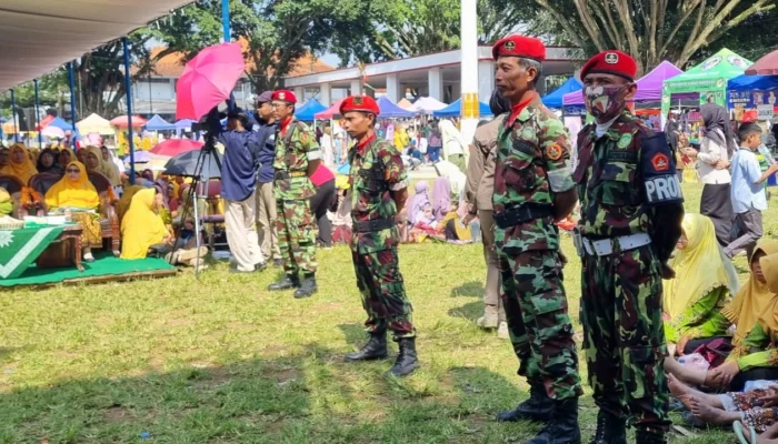 Semangat Menggembirakan: KOKAM PCPM Kandangan Totalitas Kawal Puncak Resepsi Milad Muhammadiyah ke-113 di Temanggung