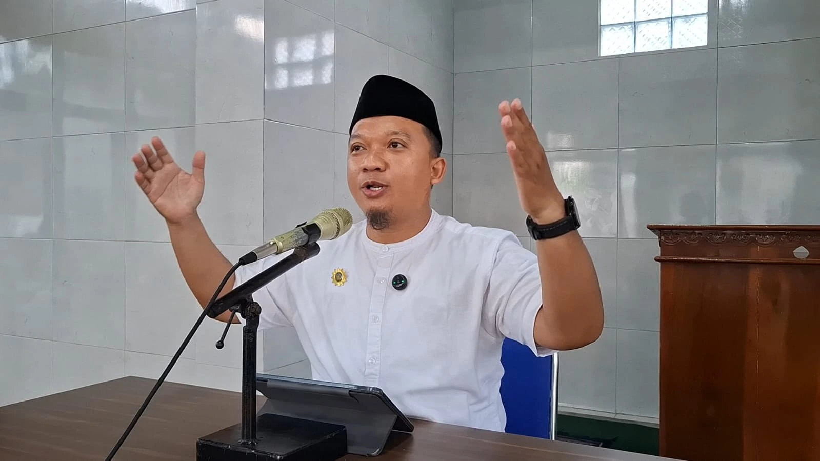 Kupas Tuntas Makna Keteguhan Hati, Ustaz Suwondo, M.Pd. Ajak Jamaah PCM Kandangan Istiqomah di Jalan Kebaika