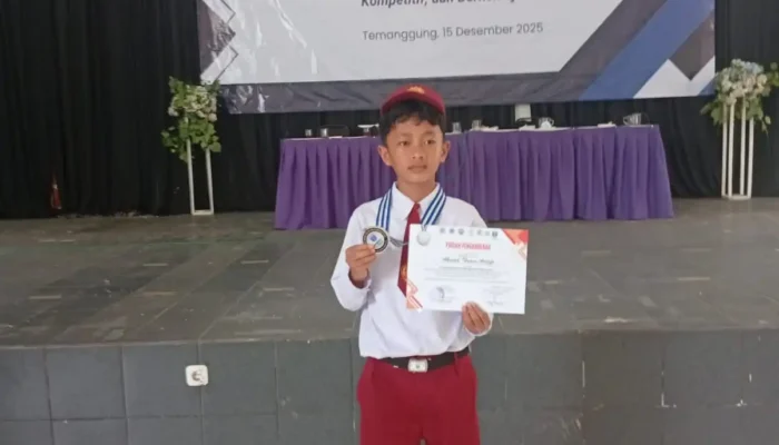 Muhammad Ikram Arrafi Raih Medali Perak OSM Jateng 2025 Tingkat Kabupaten