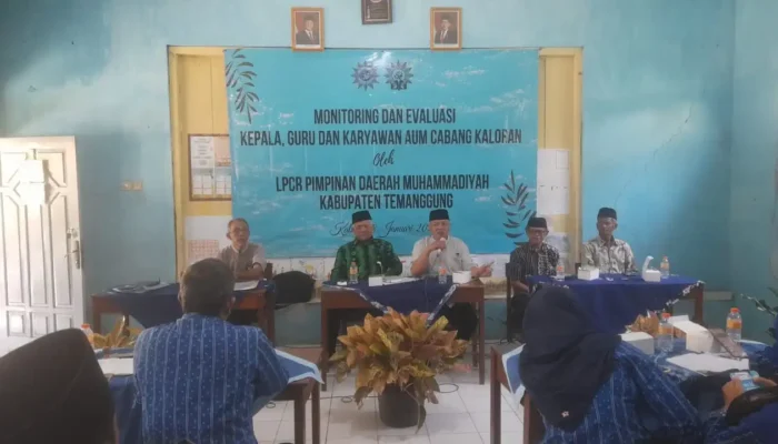 LPCR PDM Temanggung Perkuat Tata Kelola AUM Pendidikan melalui Monitoring di MI Muhammadiyah 01 Tempuran