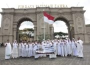 Siswa MI Muhammadiyah Klepu Praktik Manasik Haji di Fatimah Zahra Semarang