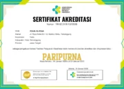 Klinik Al Afiah PDM Temanggung Raih Akreditasi Paripurna