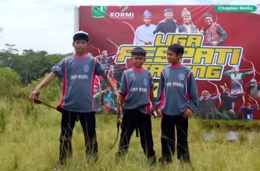 Kilau Prestasi Memanah: Siswa SMP Muhammadiyah 5 Kandangan Berjaya di Liga FESPATI Kedu Raya