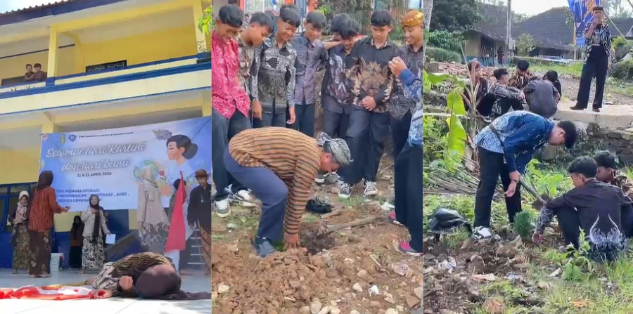 Sinergi Literasi dan Ekologi: SMP Muhammadiyah 5 Kandangan Rayakan Hari Kartini 2026 dengan Teatrikal Sejarah dan Aksi Tanam Pohon