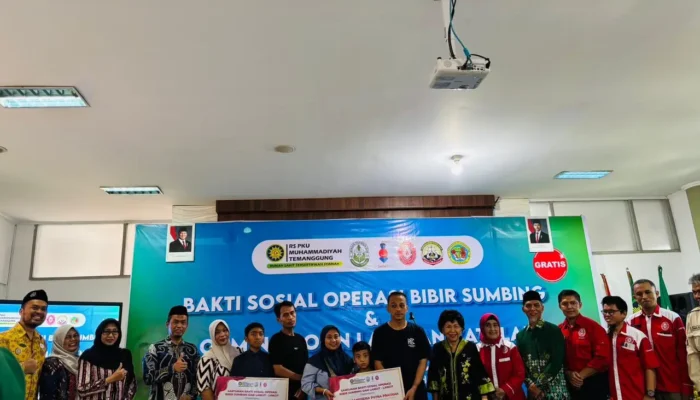 RS PKU Muhammadiyah Temanggung Gelar Operasi Bibir Sumbing Gratis, Sekaligus Perkenalkan Layanan Cathlab