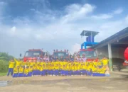 Dari Kelas ke Lapangan, Siswa MI Muhammadiyah Danurejo Belajar Langsung Bersama Damkar Temanggung