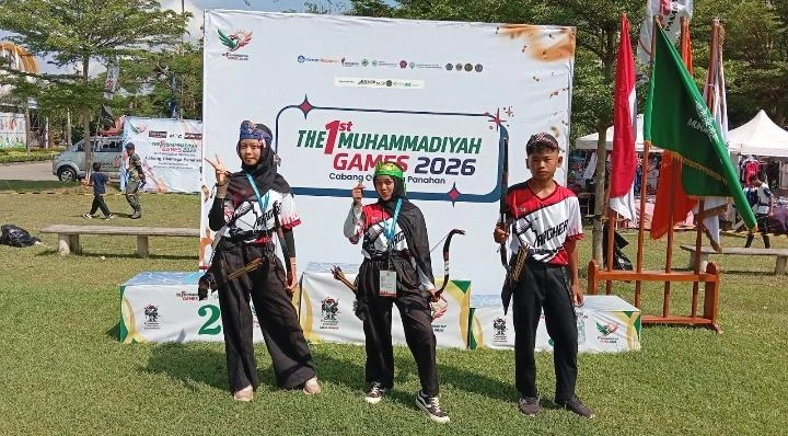 Kiprah Gemilang Atlet Panahan SMP Muhammadiyah 5 Kandangan: Tembus Perempat Final 1st Muhammadiyah Games di UAD
