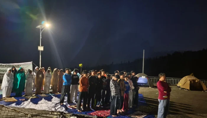 Membentuk Karakter Tangguh dan Qur’ani: SMP Muhammadiyah 5 Kandangan Gelar “Quranic Leadership Camp” di Embung Bansari