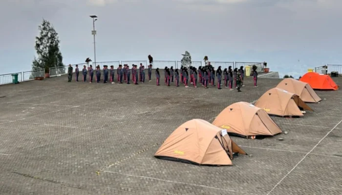 Membentuk Karakter Tangguh dan Qur’ani: SMP Muhammadiyah 5 Kandangan Gelar “Quranic Leadership Camp” di Embung Bansari