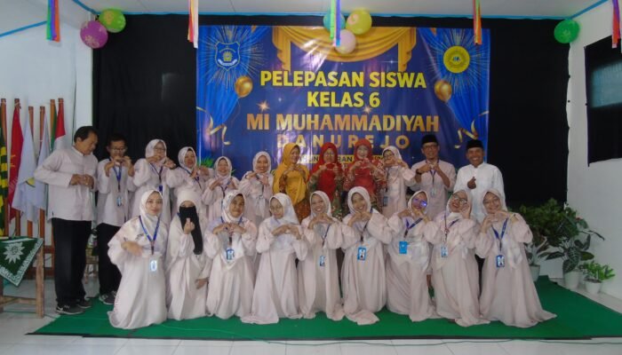 Lepas 12 Siswa, MI Muhammadiyah Danurejo Raih Prestasi TKA Terbaik se-Kecamatan Kedu