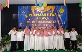 Lepas 12 Siswa, MI Muhammadiyah Danurejo Raih Prestasi TKA Terbaik se-Kecamatan Kedu