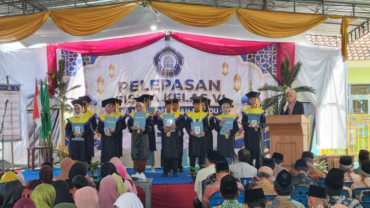 Semarak Haru Pelepasan Siswa Kelas VI MI Muhammadiyah Baledu 2026: Mencetak Generasi Qurani, Merawat Marwah Persyarikatan di Era Modern