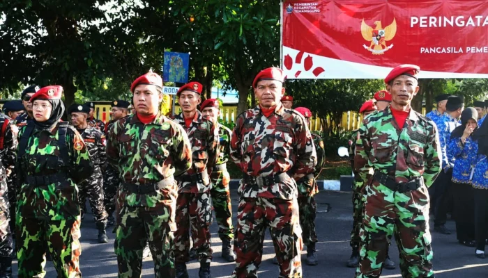 Perkokoh Persatuan Bangsa: 5 Personil KOKAM Kandangan Bersinergi Hadiri Upacara Hari Lahir Pancasila di Kabupaten Temanggung