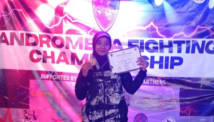 Mahasiswa AKMT Raih Juara 1 Kickboxing Senior 54 Kg di Andromeda Championship 2026